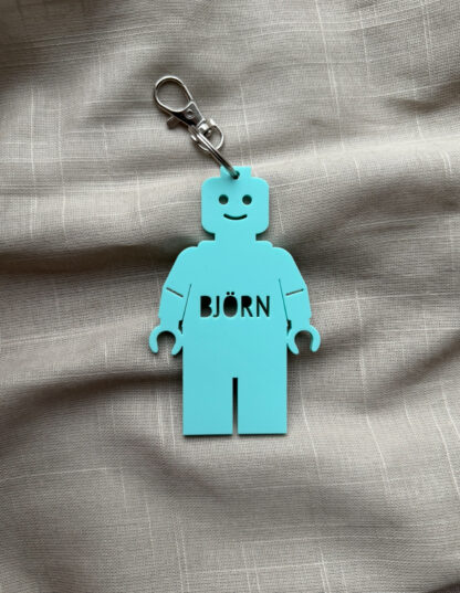 Nyckelring/Bagtag - Robotgubbe - Bild 3