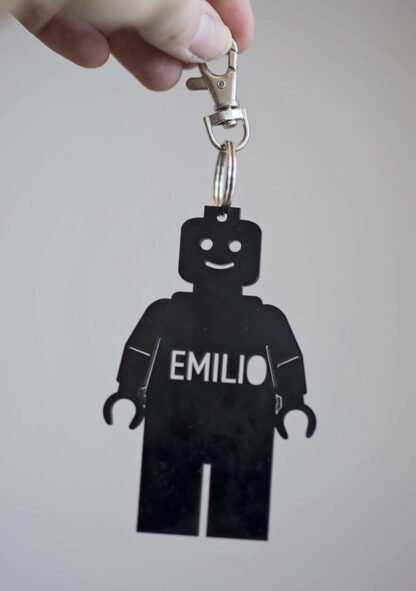 Nyckelring/Bagtag - Robotgubbe - Bild 4