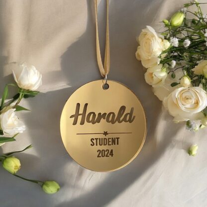 Studentmedalj - Rund - Bild 13