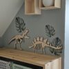 Dinosaurieskelett väggdekal 3-pack - Bild 8