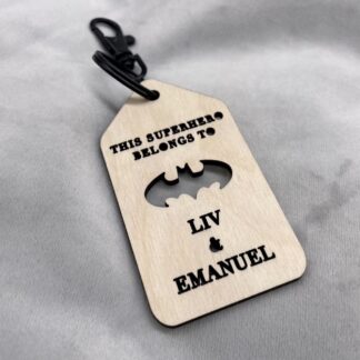 Nyckelring - This superhero belongs to