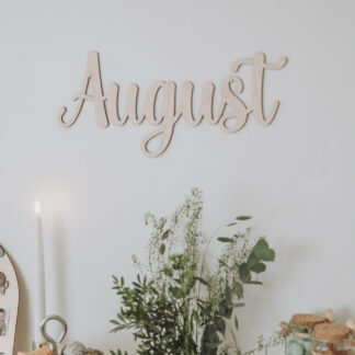 Namnskylt Trä - Typ III