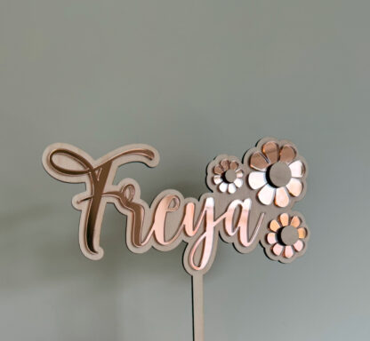 Caketopper - Blommor - Bild 6
