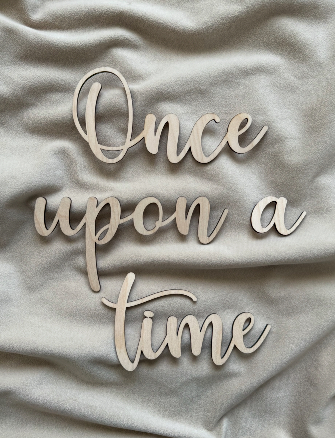 Väggtext - Once upon a time (blommor) - Bild 5