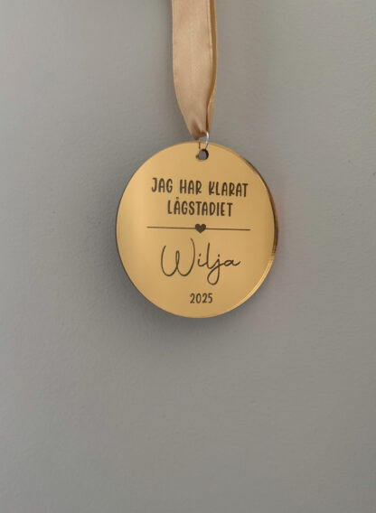 Rund medalj - Jag klarade - Bild 8