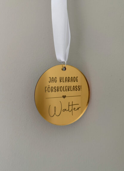 Rund medalj - Jag klarade - Bild 6