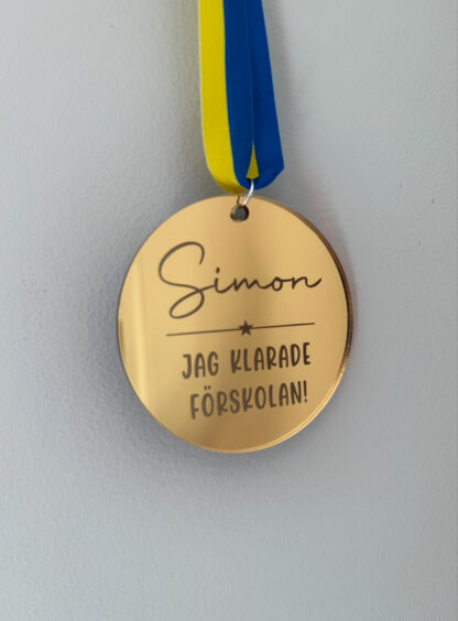 Rund medalj - Jag klarade - Bild 9