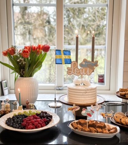Caketopper - Flygplan - Bild 2