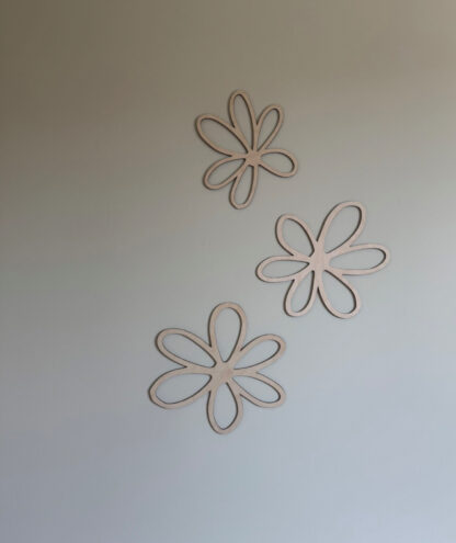 Blomma väggdekal 3-pack - Bild 4