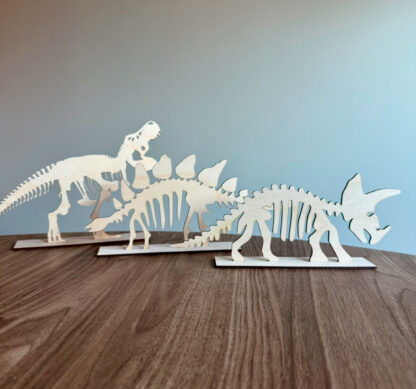 Dinosaurieskelett bordsdekal 3-pack - Bild 7