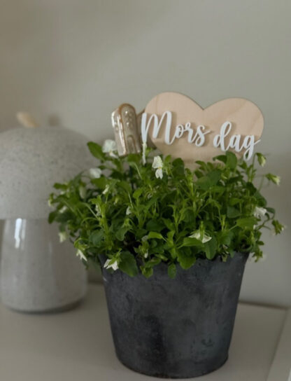 Blomsterpinne - Hjärta 3D-text - Bild 2