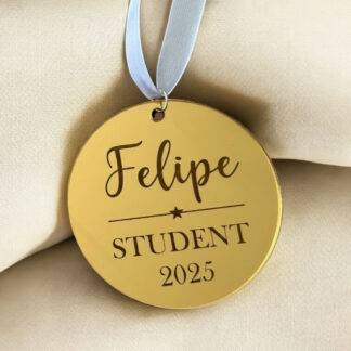 Studentmedalj - Rund