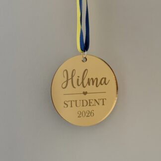 Studentmedalj - Rund