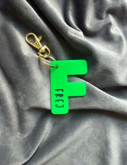 Bagtag - Bokstav med namn - Bild 6
