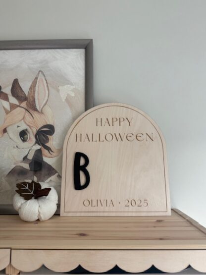 Halloweenskylt - Handavtryck - Bild 3