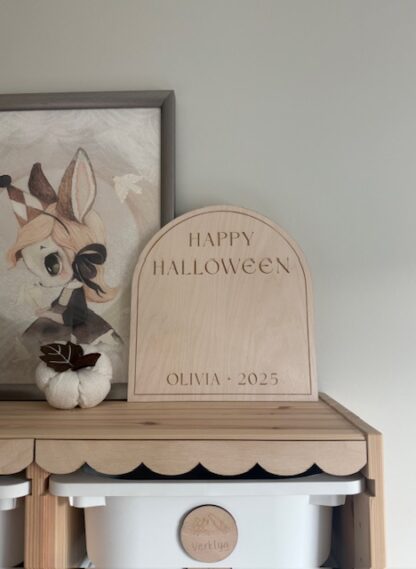 Halloweenskylt - Handavtryck - Bild 5