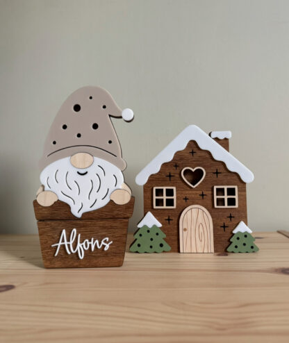 Led-lampa - Pepparkakshus - Bild 4