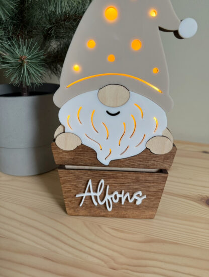 Led-lampa - Jultomte - Bild 4