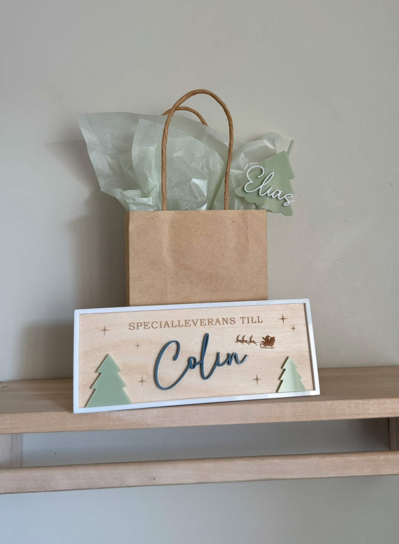 Julbox-skylt - Figur - Bild 13