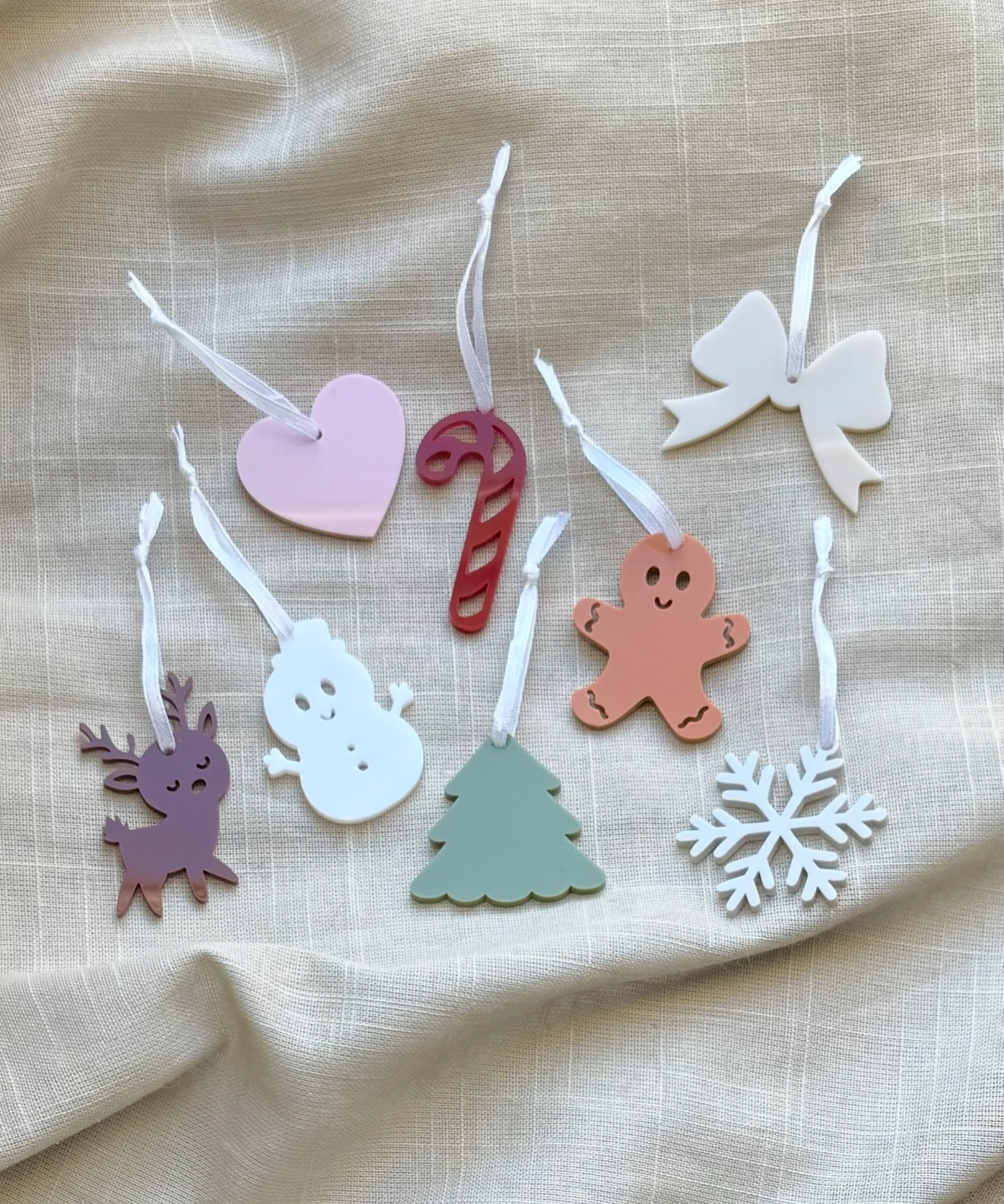 Minihänge - Julfigurer 6-pack/8-pack