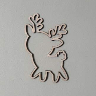 Väggdekal - Ren