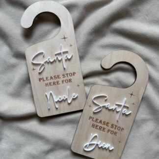 Dörrhängare till Tomten