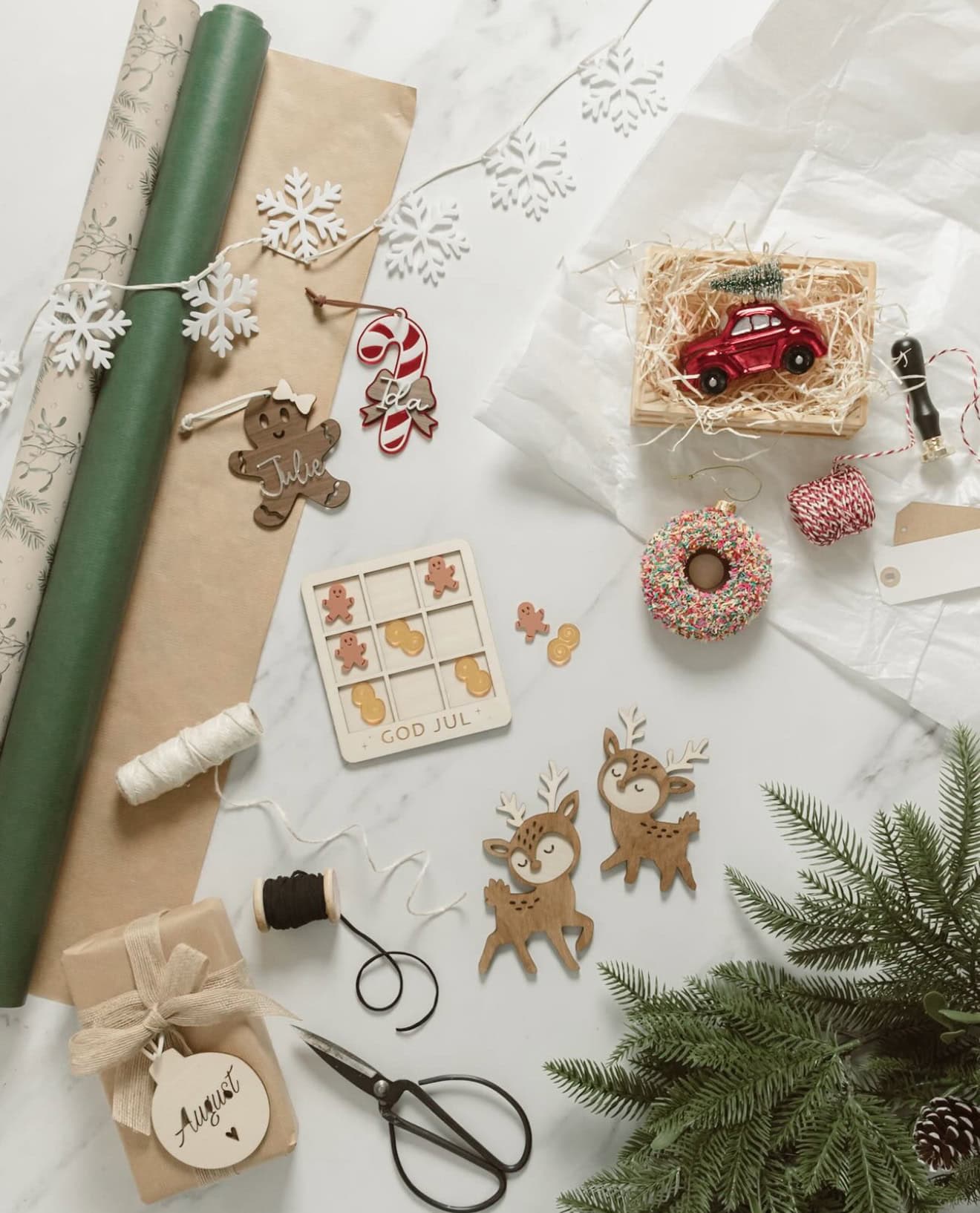 Väggdekal - Renar 2-pack - Bild 3