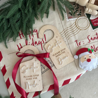 Dörrhängare till Tomten