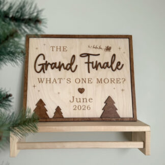 Skylt - Egen design 3D (trä/akryl)